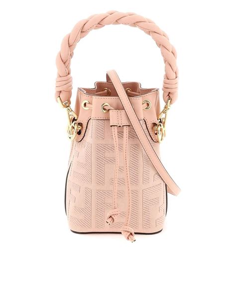 fendi canvas bucket bag|Fendi canvas shoulder bag.